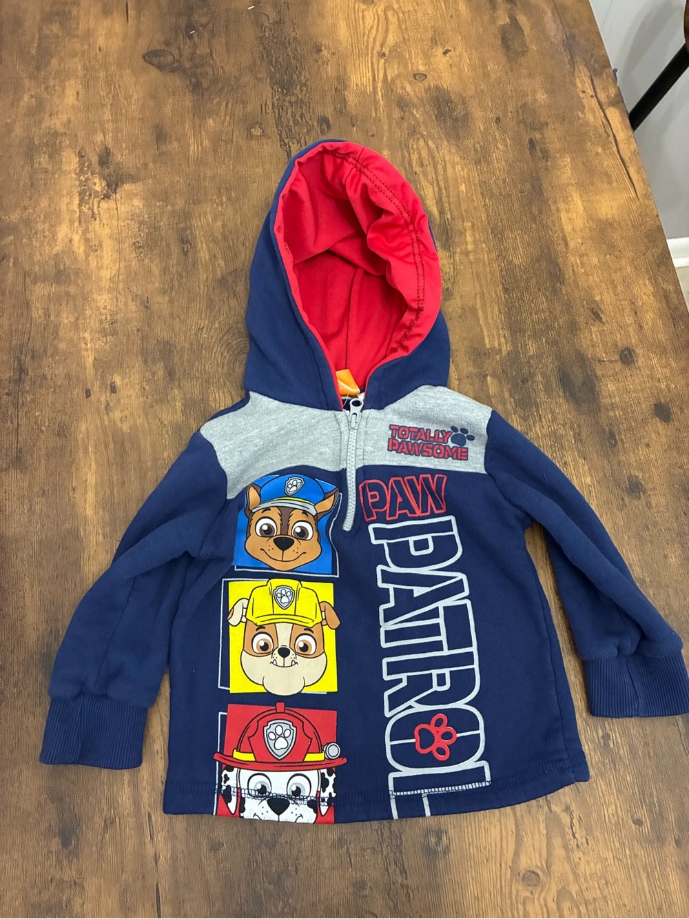 PAW Patrol Boy’s 2T Hooded Sweatshirt